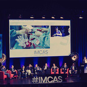 Session plénière au congrès IMCAS 2026